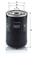 Mann-Filter Фильтр масляный MANN MANN-FILTER W 940/69 - Заображення 1