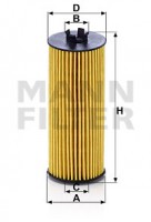 Mann-Filter Фильтр масляный MANN MANN-FILTER HU 6009Z - Заображення 1