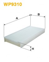 WixFilters Фильтр салона (K 1238) WIX FILTERS WP9310 - Заображення 1