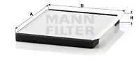 Mann-Filter Фильтр салонный MANN MANN-FILTER CU 2331 - Заображення 1