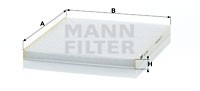 Mann-Filter Фильтр салонный MANN MANN-FILTER CU 2336 - Заображення 1
