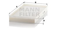 Mann-Filter Фильтр салонный MANN MANN-FILTER CU 3540 - Заображення 1