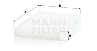 Mann-Filter Фильтр салонный MANN MANN-FILTER CU 2940 - Заображення 1