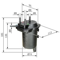 Bosch Фильтр топливный BOSCH 0450907013 - Заображення 5