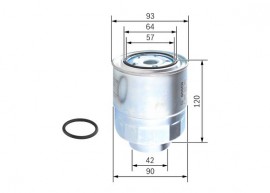 Bosch Фильтр топливный BOSCH F026402063 - Заображення 5
