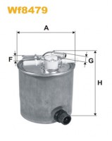 Фильтр топливный (PP 857/3) WIX FILTERS WF8479