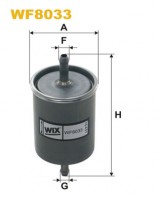 Фильтр топливный (PP 831) WIX FILTERS WF8033
