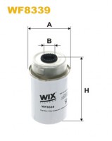 Фильтр топливный (PP 848/3) WIX FILTERS WF8339