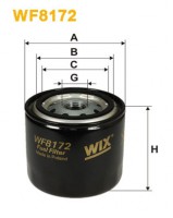 Фильтр топливный (PP 944) WIX FILTERS WF8172