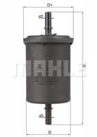 Mahle Original Фильтр топливный Mahle MAHLE ORIGINAL KL416/1 - Заображення 1