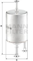 Mann-Filter Фильтр топливный MANN MANN-FILTER WK 720/3 - Заображення 1