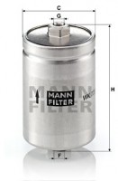 Фильтр топливный MANN MANN-FILTER WK 725