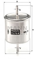 Фильтр топливный MANN MANN-FILTER WK 79