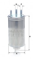 Фильтр топливный MANN MANN-FILTER WK 8039
