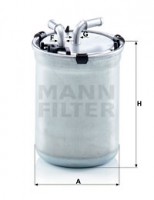 Mann-Filter Фильтр топливный MANN MANN-FILTER WK 823/2 - Заображення 1