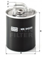 Фильтр топливный MANN MB Sprinter MANN-FILTER WK 842/20