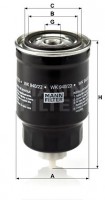 Mann-Filter Фильтр топливный MANN MANN-FILTER WK 940/22 - Заображення 1