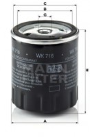 Mann-Filter Фильтр топливный MANN MANN-FILTER WK 716 - Заображення 1