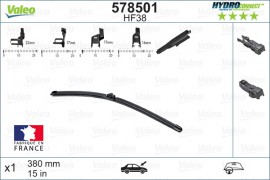 Valeo Щетка стеклоочистителя HYDROCONNECT HF38 VALEO VL578501 - Заображення 2