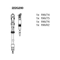 Bremi Комплект проводов BREMI 222G200 - Заображення 1