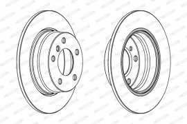Ferodo Диск гальмівний FERODO DDF1303 - Заображення 2