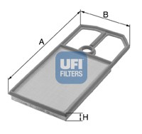 Ufi Фільтр повітряний UFI 30.184.00 - Заображення 1
