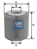 Масляний фільтр UFI 25.056.00