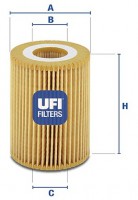 Ufi Масляний фільтр UFI 25.069.00 - Заображення 1