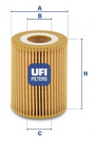 Ufi Масляний фільтр UFI 25.027.00 - Заображення 1