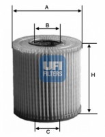 Ufi Масляний фільтр UFI 25.018.00 - Заображення 1