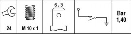 Hella датчик тиску оливи HELLA 6ZL003259471 - Заображення 2