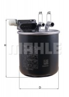 Mahle / Knecht фільтр паливний MB GLA (X156) 180 CDI 14- MAHLE / KNECHT KL948 - Заображення 1