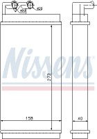 Nissens Теплообмінник NISSENS 70230 - Заображення 1