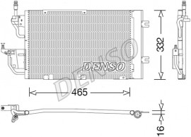 Радиатор кондиционера OPEL ASTRA H 04-14,ASTRA H GTC 05-10,ASTRA H TwinTop 05-10,ASTRA H Van 04-10,A DENSO DCN20037