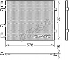 Denso Радиатор кондиционера NISSAN PRIMASTAR (X83) 01-, PRIMASTAR (X83) 02- DENSO DCN20041 - Заображення 1