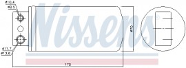 Nissens Осушувач кондицiонера NISSENS NIS 95235 - Заображення 1
