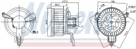 Nissens Вентилятор кабiни кондиц. NISSENS NIS 87259 - Заображення 6