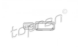 Topran Ручка дверна (комплект) Topran 112284 191837209S - Заображення 1
