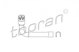 Topran Шланг радіатора (система охолодження) Topran 111975 8D0121101K - Заображення 1