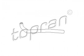 Topran Шланг радіатора (система охолодження) Topran 102723 191121109E - Заображення 1