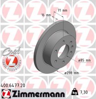 диск гальмівний Coat Z Zimmermann 400647720 A9064230012