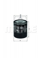 фільтр оливний Toyota Hilux III/IV 2.8/3.0D 05- MAHLE / KNECHT OC981