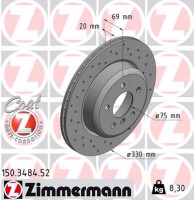 диск гальмівний SPORT Z Zimmermann 150348452 34216775287