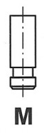 Freccia клапан впускний Freccia R6262BMCR A9060500326 - Заображення 1