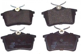 Fast Колодки тормозные дисковые задние комплект CITROEN BERLINGO 96-18, PEUGEOT PARTNER 08-н.в. FAST FT29515 - Заображення 1