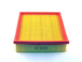 Sct Фильтр воздушный 2110 (инж. сетка, коробка) Sct SB 201 - Заображення 4