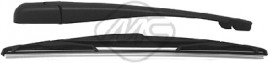 Metalcaucho Щетка стеклоочистетеля с поводком задняя PEUGEOT 207/207+ (WA, WC) (09-) 350мм (68034) Metalcaucho - Заображення 1