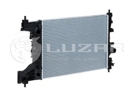 Luzar Радиатор охлаждения Cruze 1.6/1.8 (09-) / Orlando (10-)1.8i / Astra J (10-)1.4i / 1.6i / 1.8i МКПП (580*398*16) (LRc 0550) Luzar - Заображення 1