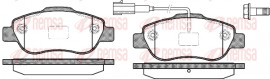 Remsa Комплект тормозных колодок REMSA 110011 - Заображення 1