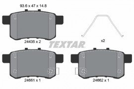 Textar Комплект тормозных колодок TEXTAR 2443501 - Заображення 1